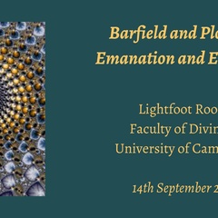 Conference | Plotinus and Barfield: Emanation and Evolution | September 2024