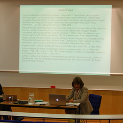 Beierwaltes Lecture – Prof. Marie-Elise Zovko – Religious and Anti-Religious Doctrine in Philosophy