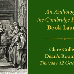 Book Launch | An Anthology of the Cambridge Platonists | 12 October 2023