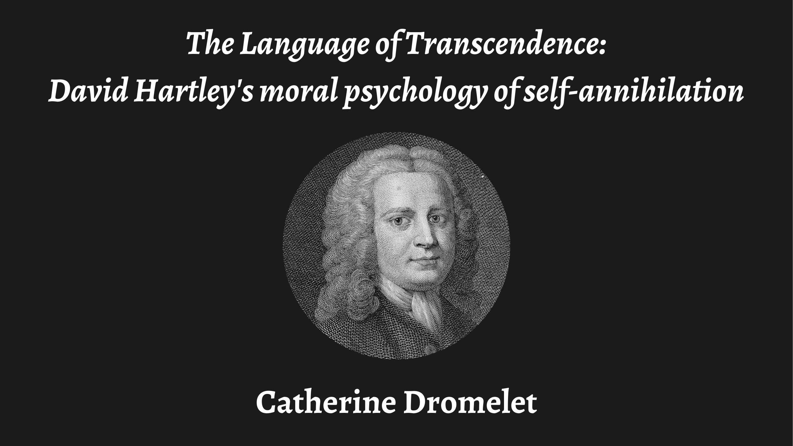 Talk | Catherine Dromelet, 'The Language of Transcendence'