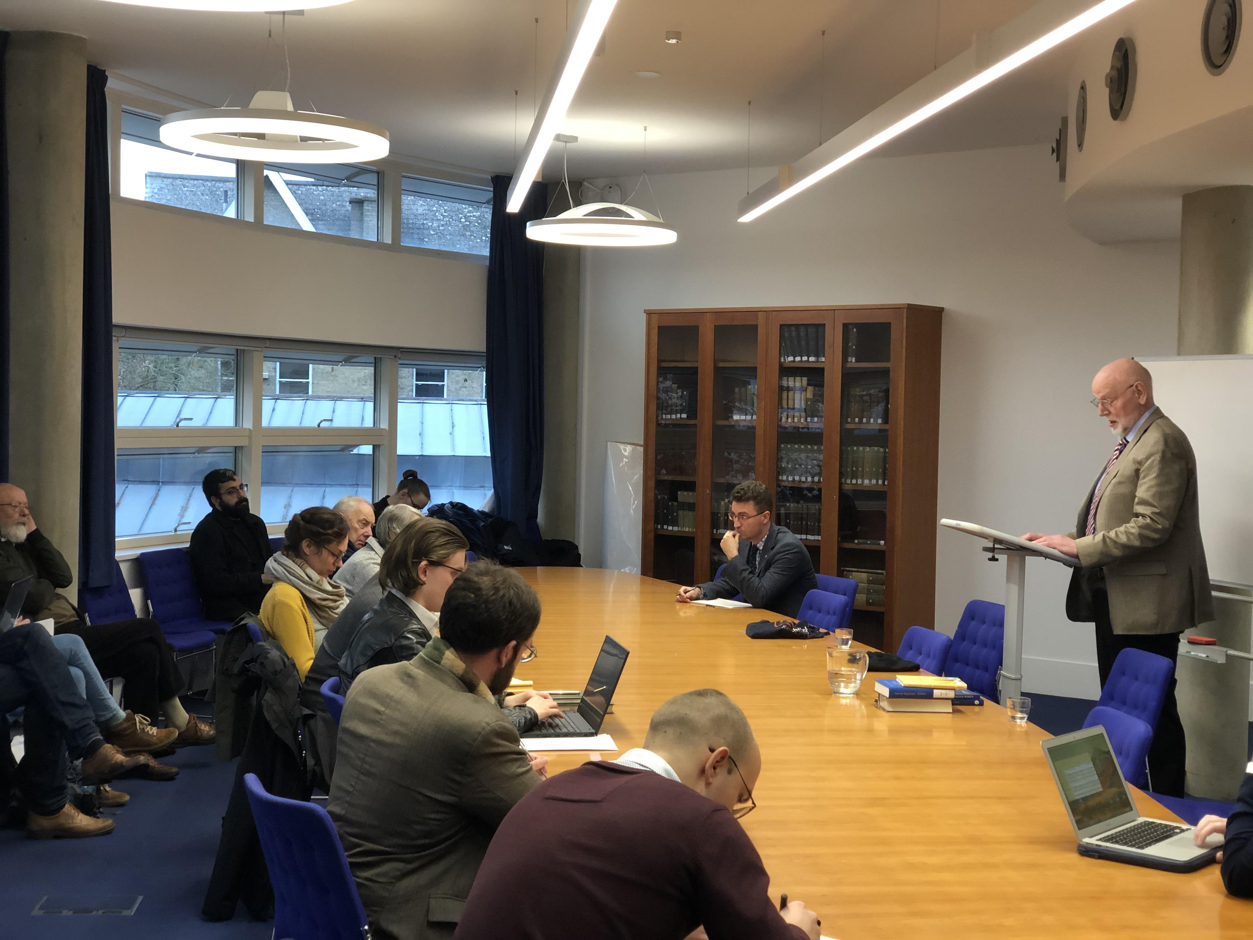 Beierwaltes Seminar VI - The True Self - Concepts of Divine and Human Subjectivity (Guest Speaker: Prof. Schmidt-Biggemann)