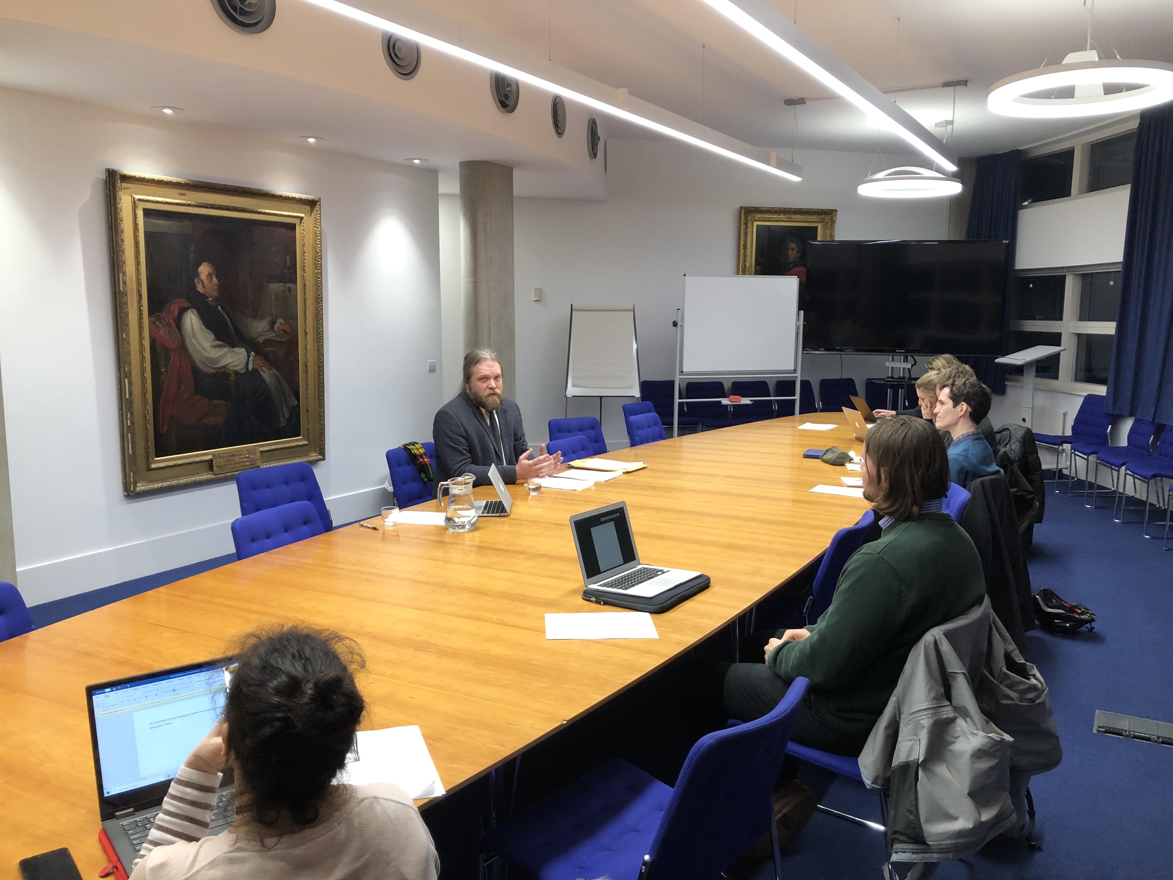 Dr Daniel Watson - The Conciliation of Natural Language and Natural Law in Early Irish Literature