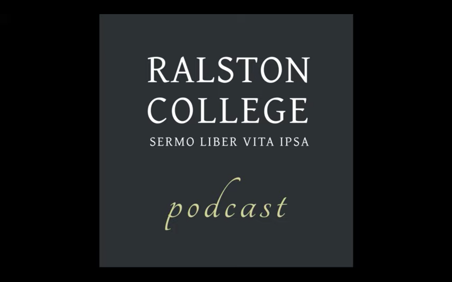 Prof. Hedley on Ralston College Podcast 'Reason, Imagination, and Reality'