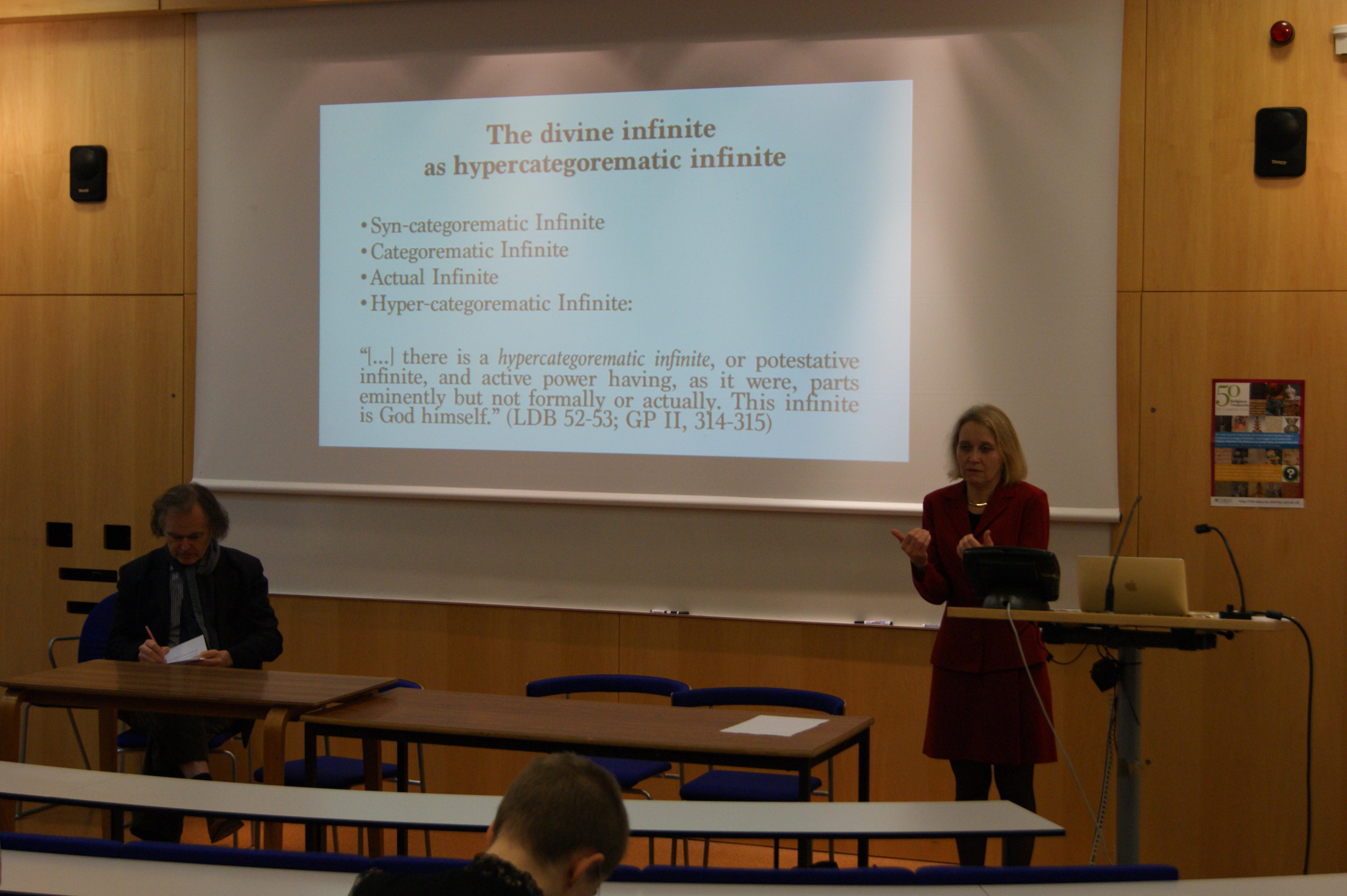 Beierwaltes Lecture - Prof. Maria Rosa Antognazza: God, Creatures, and Neoplatonism in Leibniz